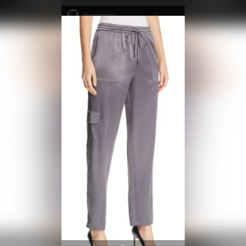 Tahari Women's Black Satin Pants